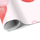 Sweet Red Cherry Muster Geschenkpapier (Rolleneckpunkt)