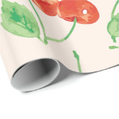 Sweet Red Cherry Muster Geschenkpapier (Rolleneckpunkt)