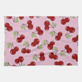 Sweet Red Cherry Muster Geschirrtuch (Horizontal)