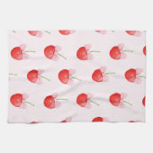 Sweet Red Cherry Muster Geschirrtuch (Horizontal)