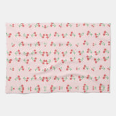 Sweet Red Cherry Muster Geschirrtuch (Horizontal)