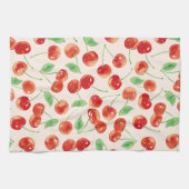 Sweet Red Cherry Muster Geschirrtuch (Horizontal)