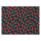 Sweet Red Cherry Muster Tischdecke (Vorderseite (Horizontal))
