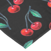 Sweet Red Cherry Muster Tischdecke (Schrägansicht)