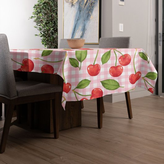 Sweet Red Cherry Muster Tischdecke