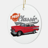 Sweet Red Classic Keramik Ornament (Links)