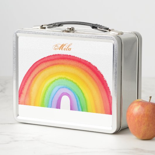 Sweet Regenbogen Metall Brotdose (Beispiel)