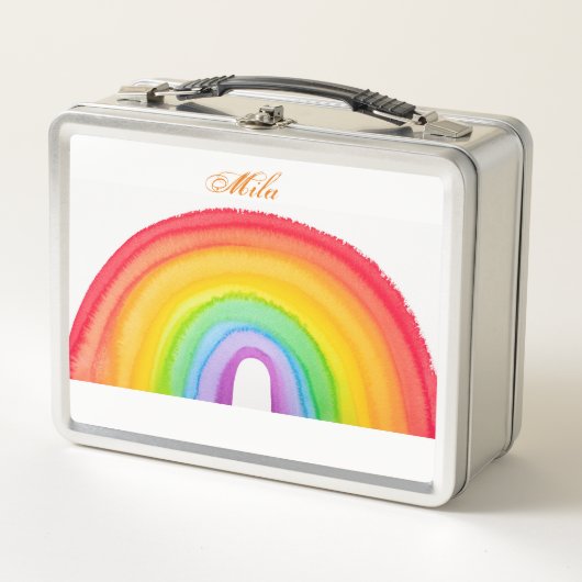 Sweet Regenbogen Metall Brotdose (Vorderseite)