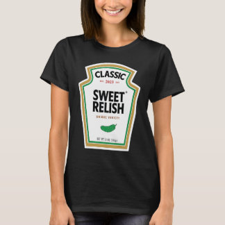 Sweet Relish DIY Halloween Costume Condiment Green T-Shirt