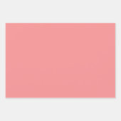 Sweet Retro Blume Muster und Rosa Geschenkpapier Set (Vorderseite 3)