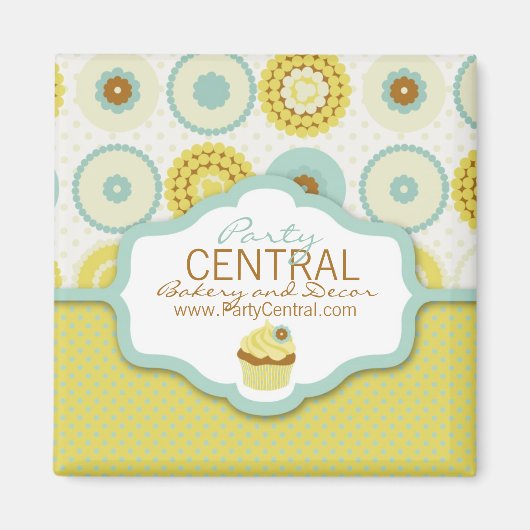 Sweet Retro Business Magnet (Vorne)