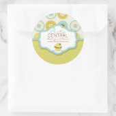Sweet Retro Business Sticker (Tasche)