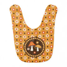 Sweet Retro Pilze und Blume