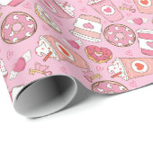 Sweet Retro Valentine Geschenkpapier (Rolleneckpunkt)