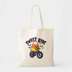 Sweet Ride Funny Candy Mais Biking Halloween Tragetasche