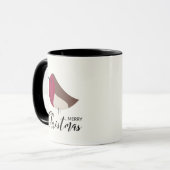 Sweet Robin und Red Bow Tasse (Vorderseite Links)
