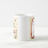 Sweet Romantic Fairies and Love Poem Kaffeetasse (Mittel)