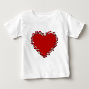 Sweet Romantic Happy Valentine Liebe Herzlich Will Baby T-shirt