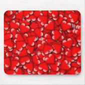 Sweet Romantic Valentine Liebe Herz Rot Mousepad (Vorne)