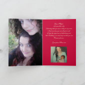 Sweet Rose 18. Geburtstagskarte Karte (Innenseite)