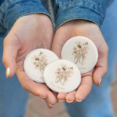 Sweet Rosé Ballet Soirée, Brauch Button