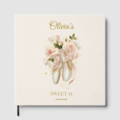 Sweet Rosé Ballet Soirée, Brauch Gästebuch (Vorderseite)