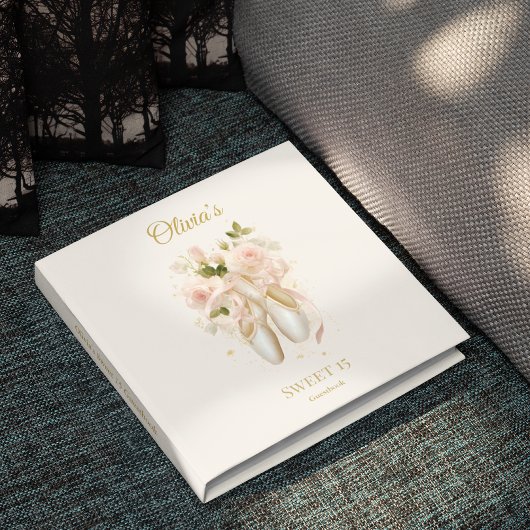 Sweet Rosé Ballet Soirée, Brauch Gästebuch