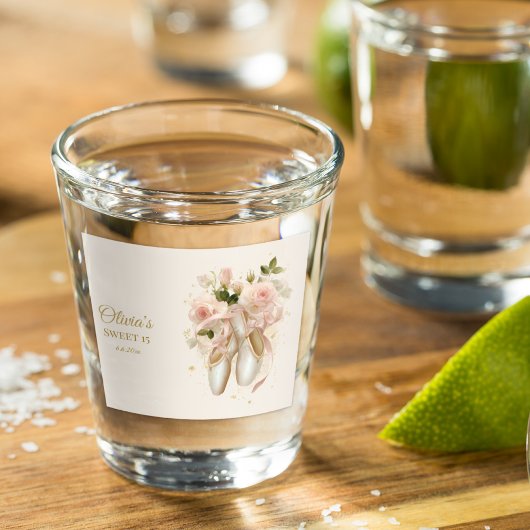 Sweet Rosé Ballet Soirée, Brauch Schnapsglas