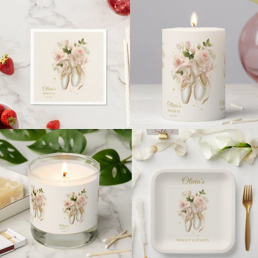 Sweet Rosé Ballet Soirée, Brauch Serviette