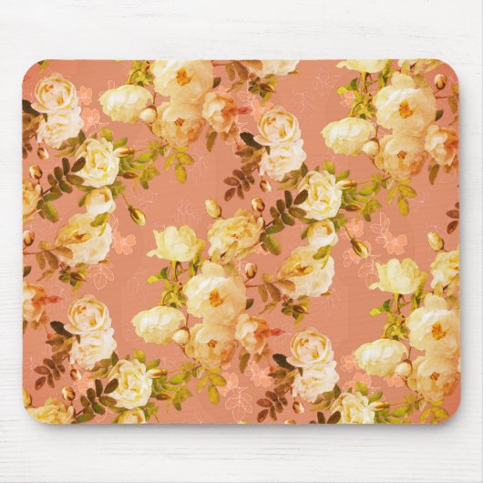 Sweet Rose im Hintergrund von Orange Mousepad (Vorne)