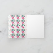 Sweet Rose Knospe Art Karte (Innenseite)