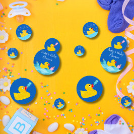 Sweet Rubber Ducky Baby Shower Confetti Konfetti