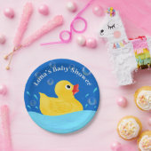 Sweet Rubber Ducky Bubbles Baby Dusche Pappteller (Party)