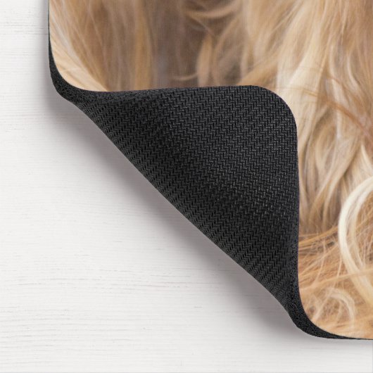 Sweet Ruby Cavalier King Charles Spaniel Mousepad (Ecke)