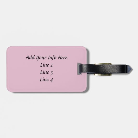 Sweet Ruby Cavapoo Welpe Hund Gepäckanhänger (Rückseite horizontal)