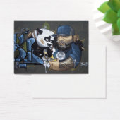Sweet Sad Panda fand einen Buddy (Schreibtisch)