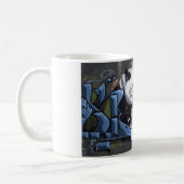 Sweet Sad Panda fand einen Buddy Kaffeetasse (Links)