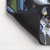 Sweet Sad Panda fand einen Buddy Mousepad (Ecke)