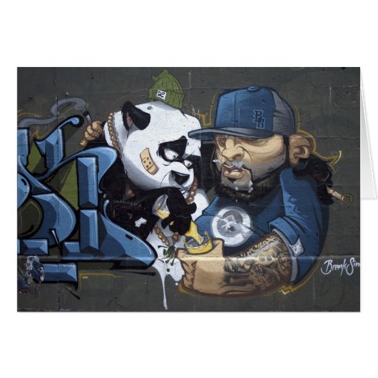 Sweet Sad Panda Found A Buddy (Vorderseite (Horizontal))