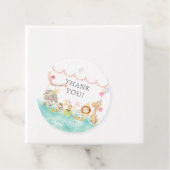 Sweet Safari Animals Parade Baby Dusche Gefallen Geschenkanhänger (Beispiel)