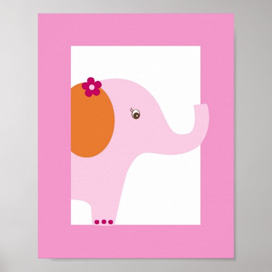 Sweet Safari Dschungel Kinderzimmer Locarno Poster (Vorne)