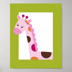 Sweet Safari Dschungel Kinderzimmer Locarno Poster