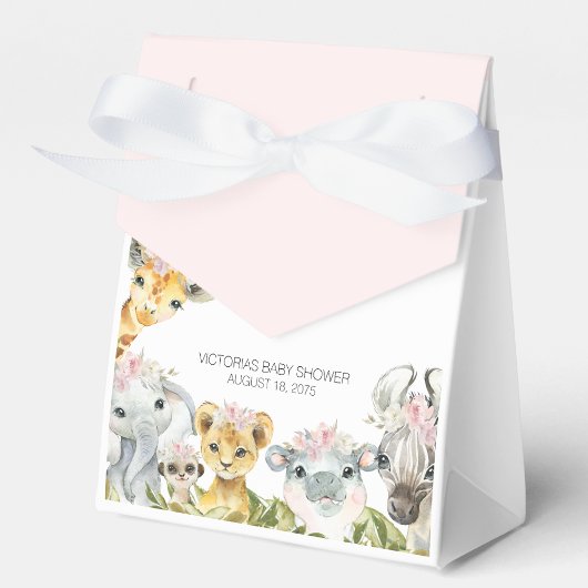 Sweet Safari Girl Baby Showbox Geschenkschachtel