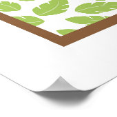 Sweet Safari Kleiner Affen Kinderzimmer Kunst, Dic Poster (Ecke)