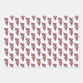 Sweet Santa Claus besucht Arkansas Geschenkpapier Set (Vorderseite)