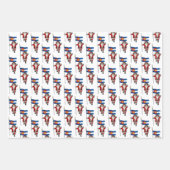 Sweet Santa Claus besucht Colorado Geschenkpapier Set (Vorderseite 3)