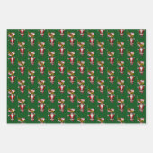 Sweet Santa Claus besucht Maryland Geschenkpapier Set (Vorderseite 2)