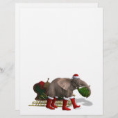 Sweet Santa Claus Elephant (Vorne/Hinten)