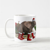 Sweet Santa Claus Elephant Kaffeetasse (Links)