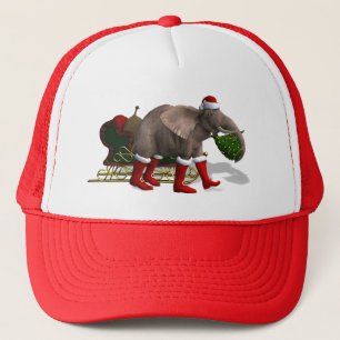 Sweet Santa Claus Elephant Truckerkappe